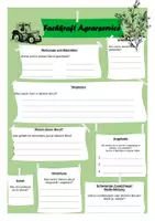 Vista previa - Hojas de trabajo - Perfil profesión "Especialista en servicios agrícolas" alemán - página 3