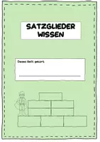 Vorschau - Unterrichtsreihen - Materialpaket Satzglieder mit Trainigsheft, Lernkontrolle, 3-fach diff. Klassenarbeit - Seite 2