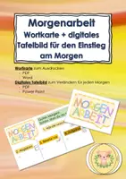 Vorschau - Präsentationen/Tafelbilder - WoKA Morgenarbeit - Deckblatt