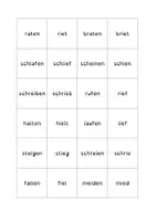 Vorschau - Spiele - Wörter mit ie - Präteritum - Deckblatt