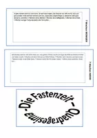 Vorschau - Arbeitsblätter - Fastenzeit - Quadragesime - ein Flipbook - Seite 3