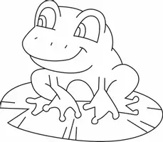 Aperçu - Matériel pour travaux manuels / dessin - Coloriages Grenouille - Page de couverture
