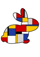 Vorschau - Stundenentwürfe - Frühlingsmotive nach Piet Mondrian, Kunst Grundschule - Seite 3