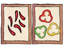 Vorschau - Präsentationen/Tafelbilder - Bild- Wortkarten - Let’s make pizza - Seite 2