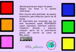 Vista previa - Tarjetas / Manipulativos - Juego Vocabulario - página 1