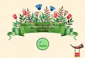 Vorschau - Interaktives Material - Interaktive Übungen zum Märchen gestiefelter Kater - Deckblatt
