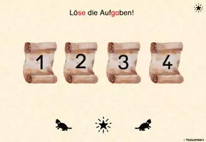 Vorschau - Interaktives Material - Interaktive Übungen zum Märchen gestiefelter Kater - Seite 1
