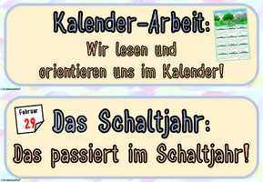 Vorschau - Poster - Der Kalender und die Jahreszeiten (Reihentransparenz) - Seite 3