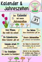 Vorschau - Poster - Der Kalender und die Jahreszeiten (Reihentransparenz) - Deckblatt