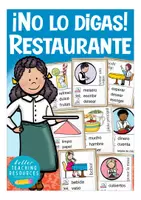 Aperçu - Jeux - en el restaurante / la comida juego Español / jeu Espagnol - Page de couverture
