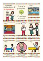 Aperçu - Jeux - Yo tengo… ¿Quién tiene…? en el restaurante la comida jeu Espagnol - Page 1
