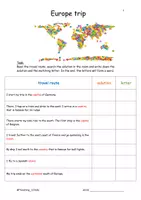 Vorschau - Spiele - Reise durch Europa - Englisch - Deckblatt