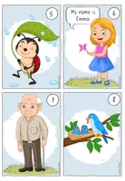 Vorschau - Arbeitsblätter - Story Walk: Spring | Lesespaziergang Englisch Frühling - Seite 3