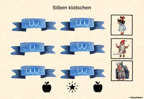 Vorschau - Interaktives Material - Interaktive Übungen zum Märchen Schneewittchen Vorschule - Seite 2