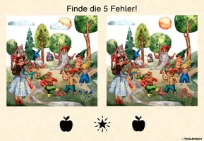 Vorschau - Interaktives Material - Interaktive Übungen zum Märchen Schneewittchen Vorschule - Seite 3