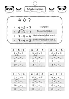 Vorschau - Arbeitsblätter - Mathe: Aufgabenfamilien Klasse 1 Arbeitsblätter u.v.m - Seite 2