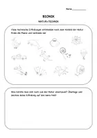 Vorschau - Arbeitsblätter - Bionik Natur+Technik Arbeitsblatt - Seite 2