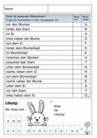 Vorschau - Arbeitsblätter - Lesespaziergang Präpositionen - Seite 2