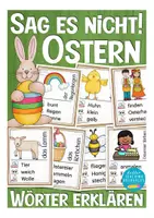 Aperçu - Jeux - Ostern Deutsch / Allemand Sag es nicht! Spiel - Page de couverture