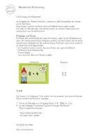 Vorschau - Arbeitsblätter - 1x1 Wendekarten | Lernkarten | Kleines Einmaleins | Frühling | Grundschule - Seite 1