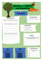 Vista previa - Hojas de trabajo - Perfil profesión "Jardinero Fruticultor Horticultor" alemán - página 1