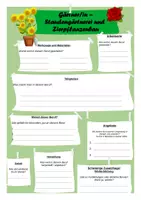 Vista previa - Hojas de trabajo - Perfil profesión "Horticultura ornamental" alemán - Portada