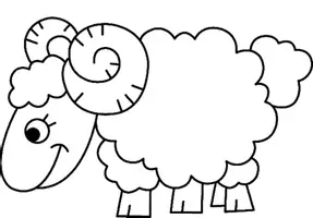 Aperçu - Matériel pour travaux manuels / dessin - Coloriages Mouton - Page 3