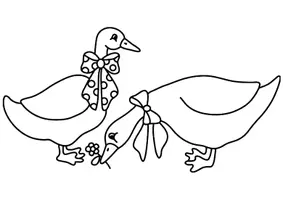 Aperçu - Matériel pour travaux manuels / dessin - Coloriages Oie - Page de couverture