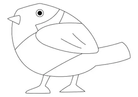 Aperçu - Matériel pour travaux manuels / dessin - Coloriage Pie - Page de couverture