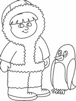 Aperçu - Matériel pour travaux manuels / dessin - Coloriages Pingouin - Page 3