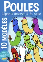 Aperçu - Cliparts/Visuels - 10 POULES cliparts - Page de couverture