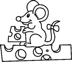 Aperçu - Matériel pour travaux manuels / dessin - Coloriages Souris - Page 3