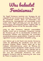 Vorschau - Stundenentwürfe - Der Internationale Frauentag - Frauenbewegung, Feminismus und Emanzipation - Seite 3