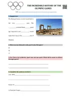 Vorschau - Arbeitsblätter - Hörsehverstehen Englisch - History of the Olympic Games - Seite 1