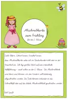 Vorschau - Arbeitsblätter - Abschreibkartei Frühling SAS | Deutsch Klasse 2-3 - Seite 3