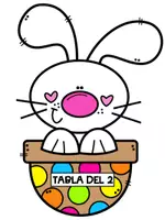 Vista previa - Unidades / Secuencias / Situaciones de Aprendizaje - TABLASDe MULTIPLICAR CONEJO DE PASCUA - página 1