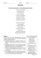 Vorschau - Arbeitsblätter - Materialpaket Lyrik - Deckblatt