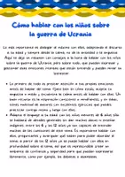 Vista previa - Hojas de trabajo - Cómo hablar con los niños sobre la guerra de Ucrania - página 3