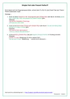 Vorschau - Merkblätter - KOSTENLOS: Merkblatt zur Unterscheidung von Simple Past und Present Perfect im Überblick - Seite 2