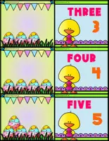 Vista previa - Hojas de trabajo - I CAN COUNT Easter Chick How Many Eggs - página 2