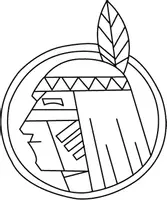 Aperçu - Matériel pour travaux manuels / dessin - Coloriages Indien - Page 1