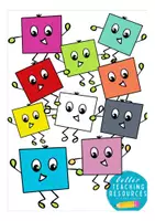 Aperçu - Matériel pour travaux manuels / dessin - 10 carrés clip arts pour l'école primaire clipart - Page de couverture