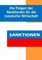 Vorschau - Arbeitsblätter - Die Folgen der Sanktionen für die russische Wirtschaft - Deckblatt