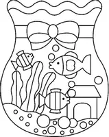 Aperçu - Matériel pour travaux manuels / dessin - Coloriages Aquarium - Page de couverture