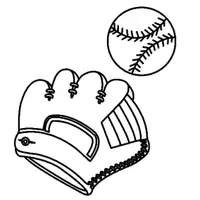 Aperçu - Matériel pour travaux manuels / dessin - Coloriages Baseball - Page de couverture