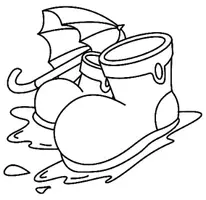 Aperçu - Matériel pour travaux manuels / dessin - Coloriage Bottes - Page de couverture