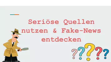 Vorschau - Unterrichtsreihen - Sparpaket: Fake-News erkennen und Seriöse Quellen einordnen - Materialgestütztes Schreiben - Seite 1