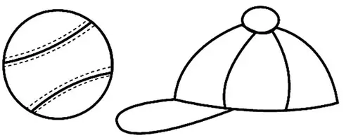 Aperçu - Matériel pour travaux manuels / dessin - Coloriages Casquette - Page 2