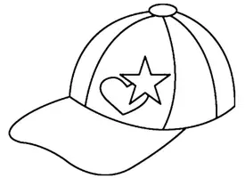 Aperçu - Matériel pour travaux manuels / dessin - Coloriages Casquette - Page de couverture