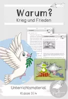 Vorschau - Arbeitsblätter - Krieg und Frieden am Beispiel von "Warum?" - Deckblatt